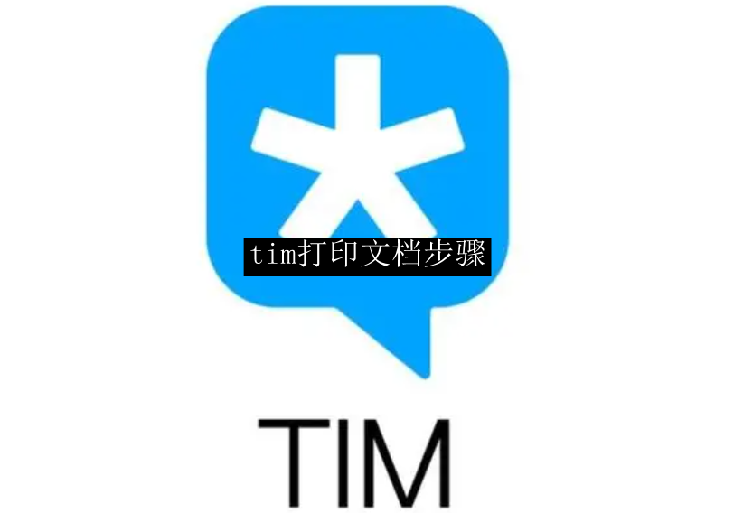 tim打印文档步骤