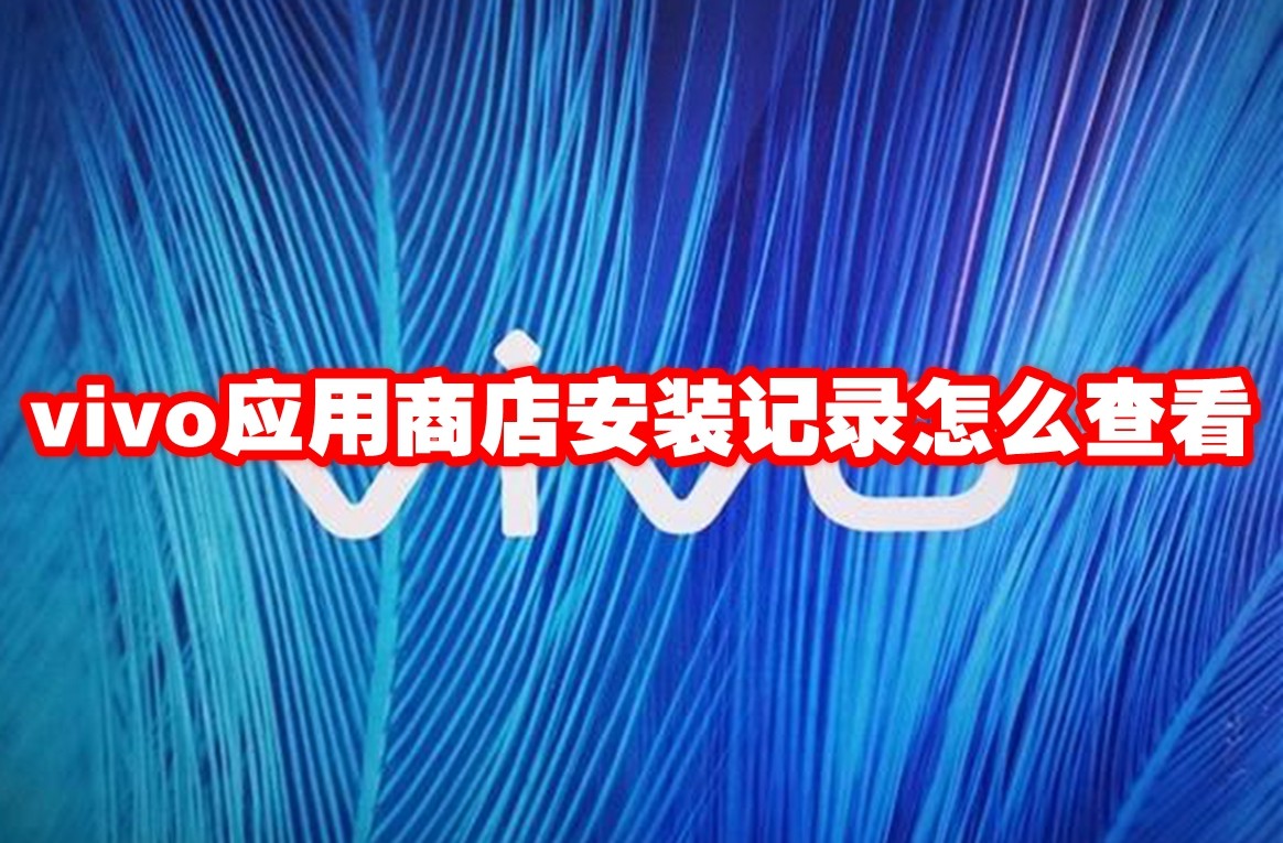 vivo应用商店安装记录怎么查看