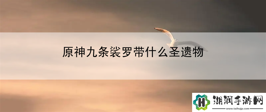 原神九条裟罗带什么圣遗物：深度剖析游戏角色网