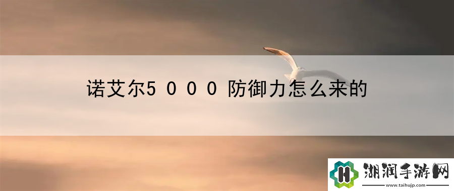 诺艾尔5000防御力怎么来的：游戏角色故事集网