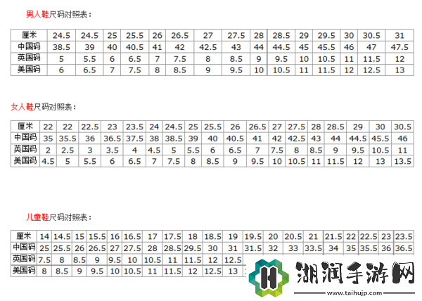 欧洲多尺码