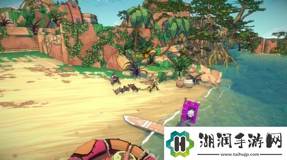 岛屿收集动作RPG游戏冲浪朋克Steam商店页面公布